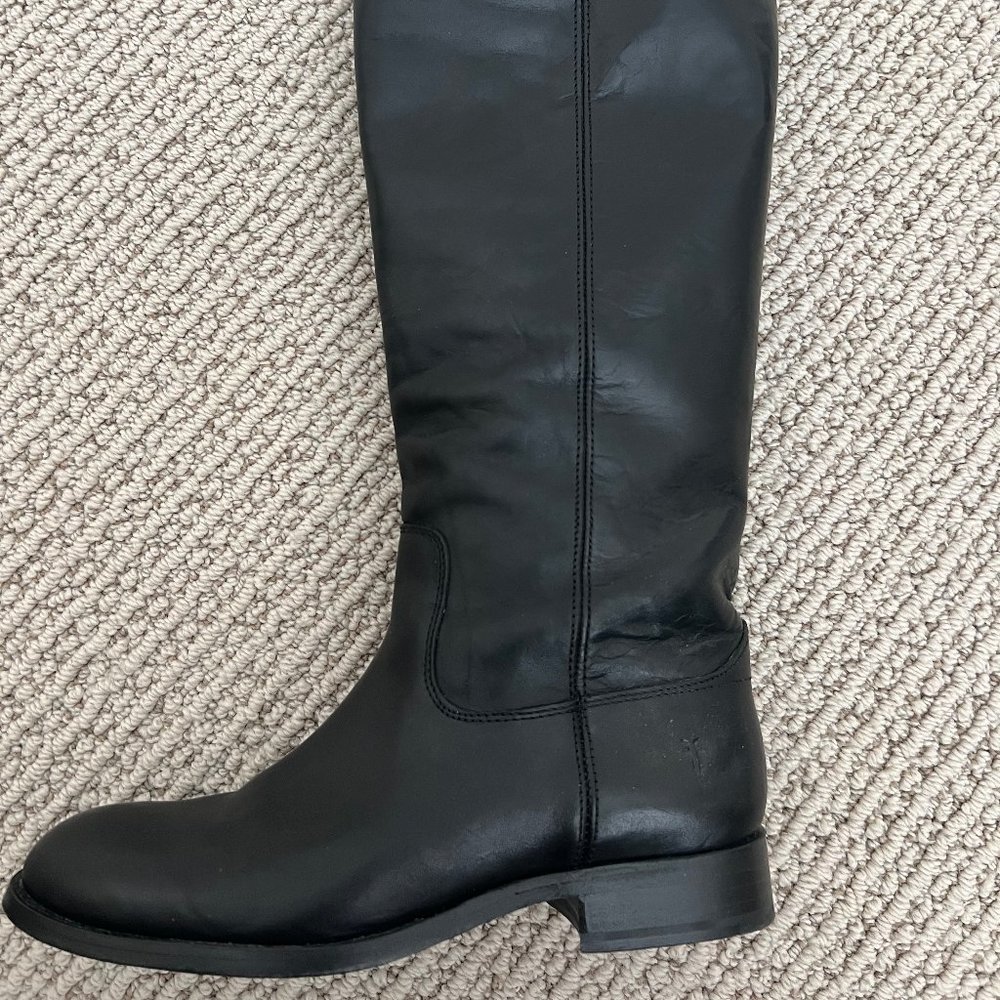 Frye Black Heeled Boots